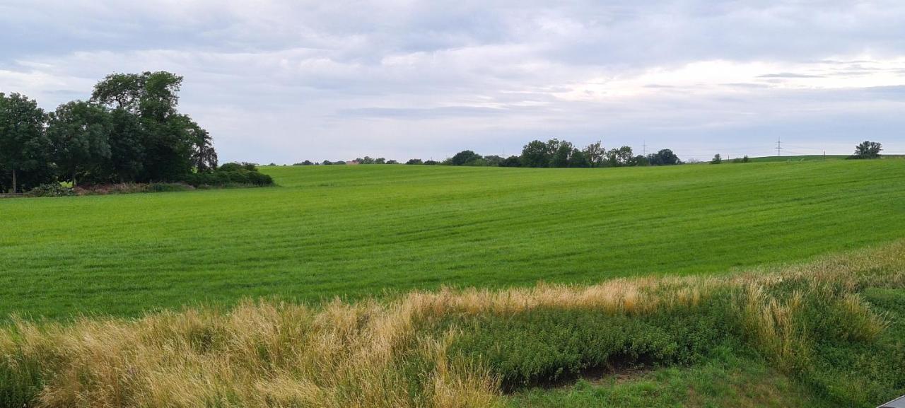 Ganze 2 Raum Ferienwohnung Rechts Baderitz Esterno foto